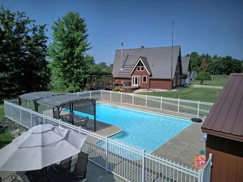 Exterior - 11497 S Woodruff, Blanchard, MI 49310 photo 2 of 16