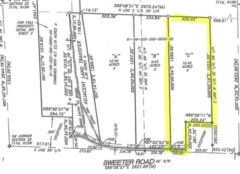 5880 Sweeter #LOT C, Twin Lake, MI 49457