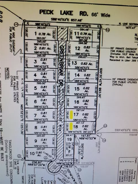 V/l Lot 18 Greenbriar, Lowell, MI 49331