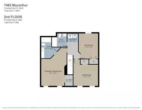 Floorplan - 7482 Macarthur, Saranac, MI 48881 photo 2 of 3