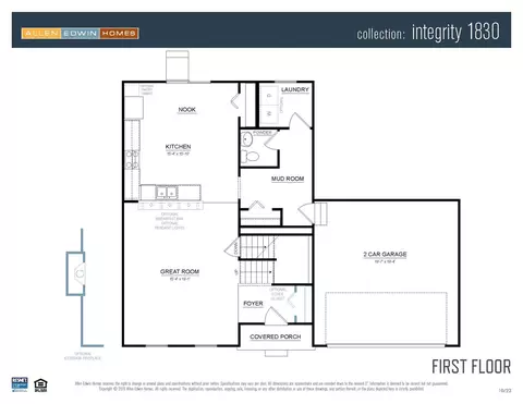 Floorplan - 613 Oklahoma, Three Rivers, MI 49093 photo 1 of 3