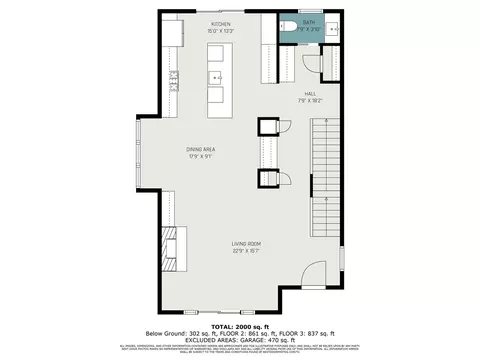 Floorplan - 7283 Schoolhouse, Ada, MI 49301 photo 2 of 4