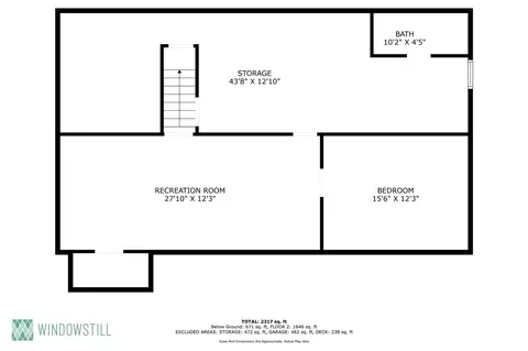 Floorplan - 1210 S Bowen, Jackson, MI 49203 photo 2 of 2