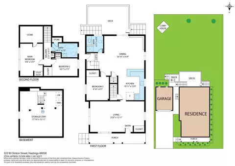 322 W Clinton, Hastings, MI 49058