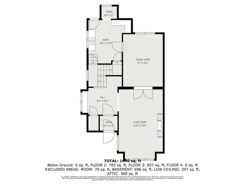 Floorplan - 605607 S Jackson, Jackson, MI 49203 photo 1 of 4