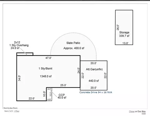 Floorplan - 173 Mohawk, Jackson, MI 49203 photo 1 of 1