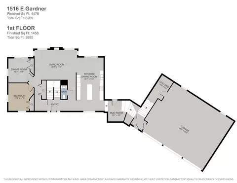 Floorplan - 1516 Gardner, Newaygo, MI 49337 photo 1 of 3