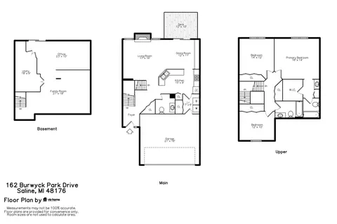 Floorplan - 162 Burwyck Park, Saline, MI 48176 photo 4 of 4