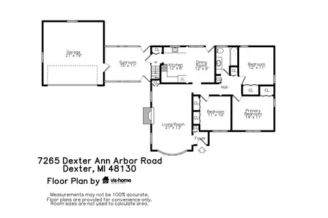 Floorplan - 7265 Dexter Ann Arbor, Dexter, MI 48130 photo 1 of 1