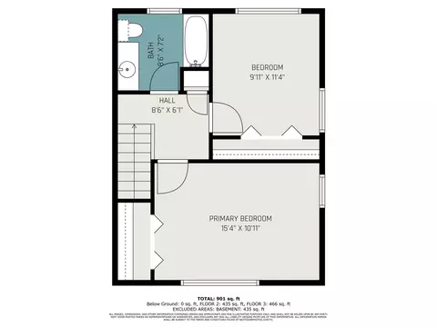 Floorplan - 3027 Williamsburg, Ann Arbor, MI 48108 photo 2 of 3