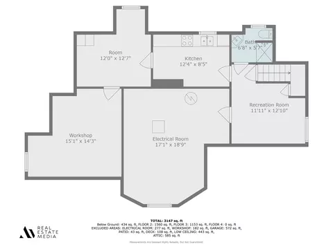 Floorplan - 196 E Michigan, Three Rivers, MI 49093 photo 1 of 5