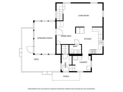 Floorplan - 7346 Evans, Eau Claire, MI 49111 photo 2 of 3