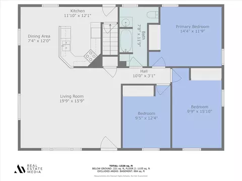 Floorplan - 71196 Union, Union, MI 49130 photo 2 of 3