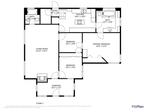 Floorplan - 210 E Gilson, Edmore, MI 48829 photo 1 of 1