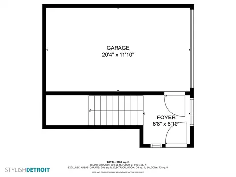 Floorplan - 523 Boardwalk, Dexter, MI 48130 photo 3 of 3