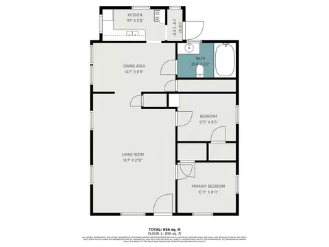 Floorplan - 209 E Hazel, Lansing, MI 48910 photo 1 of 1