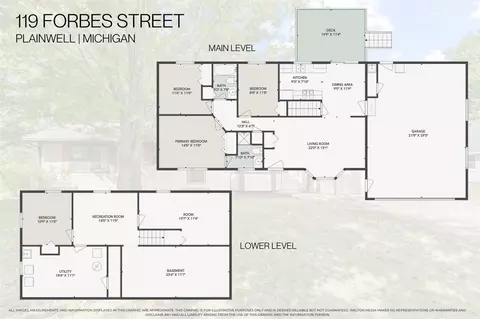 Floorplan - 119 Forbes, Plainwell, MI 49080 photo 1 of 3
