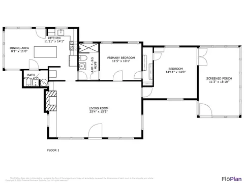 Floorplan - 13526 Pine, Harbert, MI 49115 photo 1 of 2