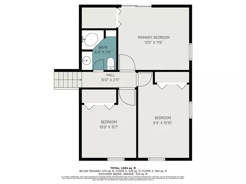 Floorplan - 85 N Baldwin, White Cloud, MI 49349 photo 2 of 3
