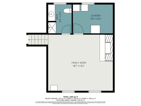 Floorplan - 85 N Baldwin, White Cloud, MI 49349 photo 3 of 3