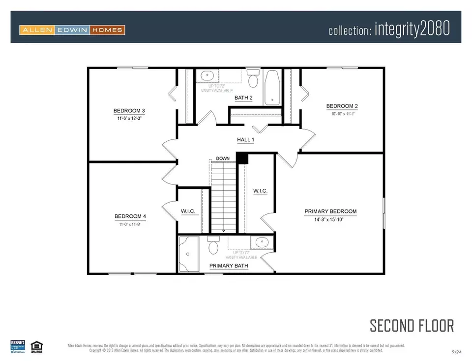 Floorplan - 5044 Apollo, Caledonia, MI 49316 photo 2 of 3