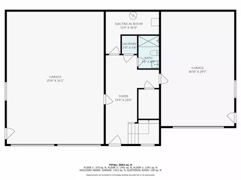 Floorplan - 7116 Larned, Belding, MI 48809 photo 1 of 3