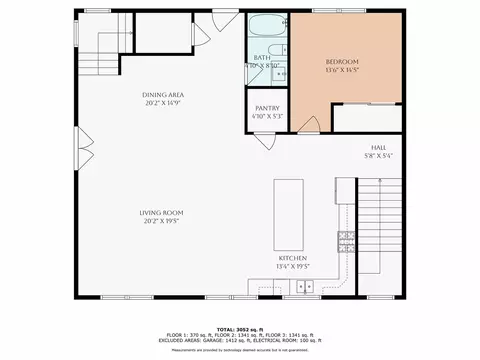 Floorplan - 7116 Larned, Belding, MI 48809 photo 2 of 3