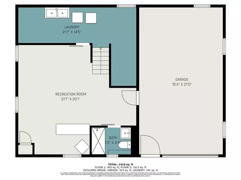 Floorplan - 1576 E Grand, Rapids, MI 49503 photo 2 of 2