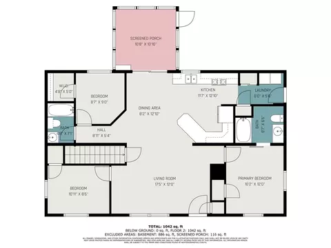 Floorplan - 8924 E Kinney, Branch, MI 49402 photo 1 of 1