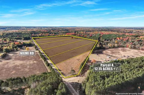 0 Vl 1215 Acres Niemi #PARCEL A, Kaleva, MI 49645