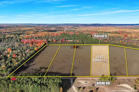 0 Vl 1033 Acres Niemi #PARCEL C, Kaleva, MI 49645