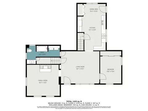 Floorplan - 729 E Grn, Marshall, MI 49068 photo 1 of 4