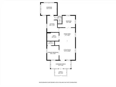 Floorplan - 429 Saint Clair, Jackson, MI 49202 photo 1 of 3