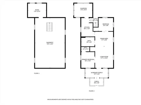 Floorplan - 429 Saint Clair, Jackson, MI 49202 photo 3 of 3