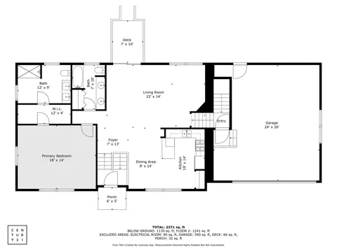 Floorplan - 1812 Park, Jackson, MI 49203 photo 2 of 3
