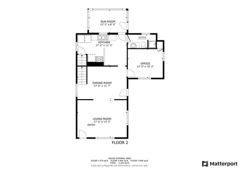 Floorplan - 314 N N Pne, Evart, MI 49631 photo 1 of 3
