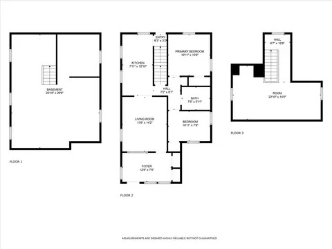 Floorplan - 1041 Nelson, Flint, MI 48503 photo 1 of 1