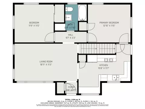 Floorplan - 839 Springcrest, Jackson, MI 49203 photo 1 of 3