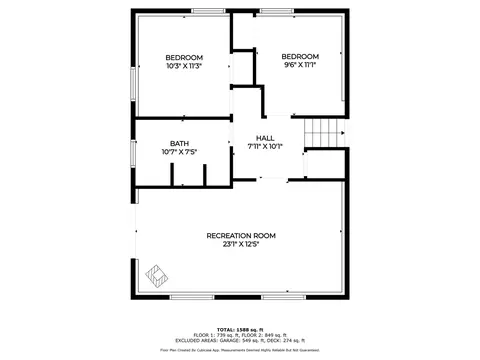 Floorplan - 2791 Gardner, Hudson, MI 49247 photo 2 of 3