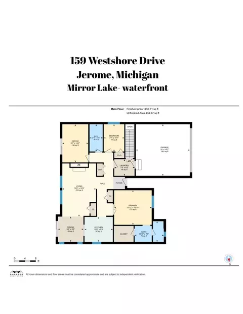 Floorplan - 159 Westshore, Jerome, MI 49249 photo 1 of 2