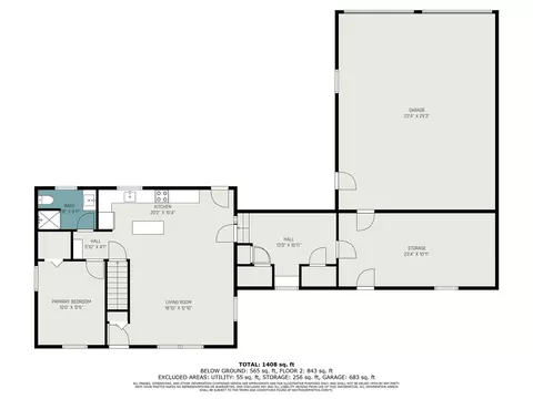 Floorplan - 3899 W Baseline, White Cloud, MI 49349 photo 1 of 2