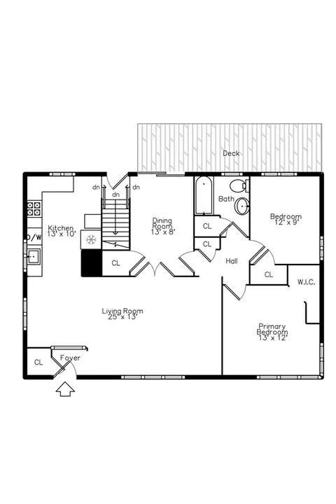 Floorplan - 809 Loyola, Ann Arbor, MI 48103 photo 1 of 2