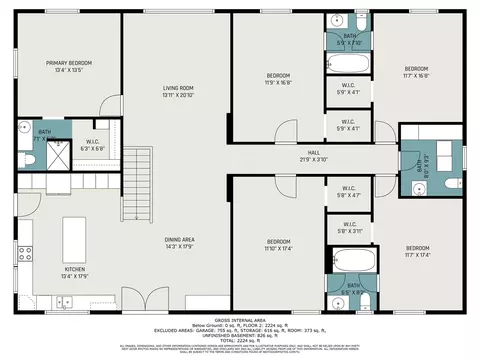 Floorplan - 11402 M-60, Three Rivers, MI 49093 photo 1 of 2