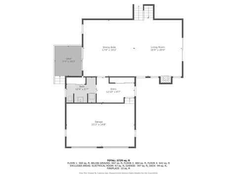 Floorplan - 7510 Harbert, Harbert, MI 49115 photo 4 of 5