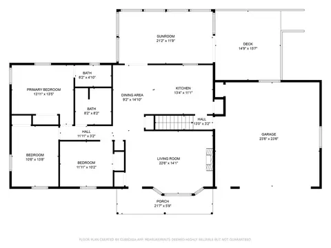 Floorplan - 837 N State, Belding, MI 48809 photo 2 of 3