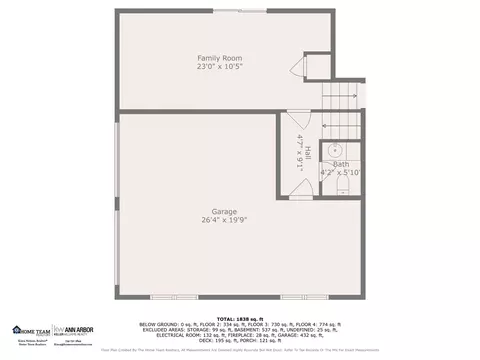 Floorplan - 7700 Scully, Dexter, MI 48130 photo 4 of 4