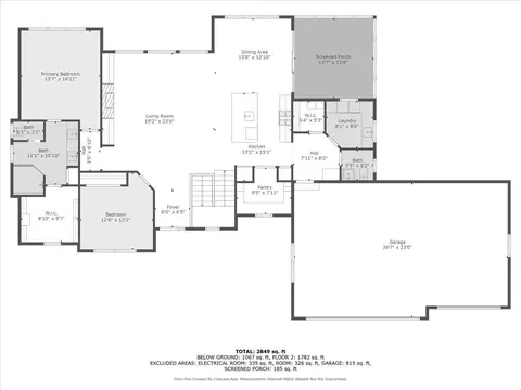 Floorplan - 742 Honey, Ada, MI 49301 photo 2 of 2