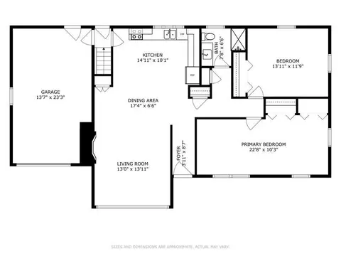 Floorplan - 421 Chippewa, Buchanan, MI 49107 photo 2 of 3