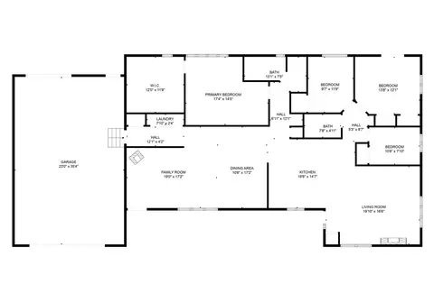 Floorplan - 1127 Wolf Lk, Baldwin, MI 49304 photo 1 of 6