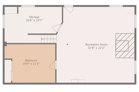 Floorplan - 8447 Dunn, Munith, MI 49259 photo 2 of 2